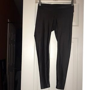 Shiny stretchy grey charcoal KORAL leggings !